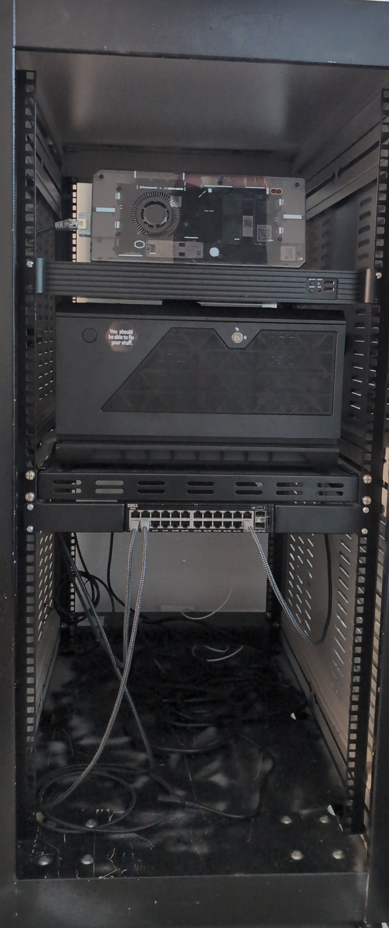 home lab rack